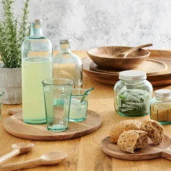 ACACIA CHIC Plato Con Asa Natural|CASA Sale