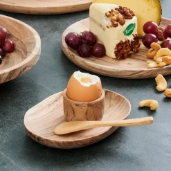 ACACIA CHIC Plato Pata Tapas Natural|CASA Discount