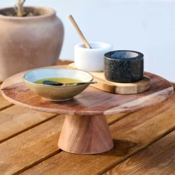 ACACIA Patas De Mesa X Juego De 2 Natural|CASA Discount