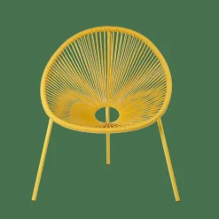 ACAPULCO Silla Lounge Amarillo|CASA Best