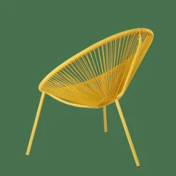 ACAPULCO Silla Lounge Amarillo|CASA Best