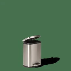 ADELE Cubo Con Pedal 5L Plateado|CASA Outlet