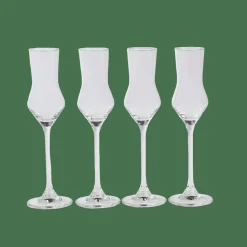 AFTER DINNER Copas De Grappa Juego De 4 Transparente|CASA Sale
