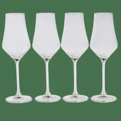 AFTER DINNER Vasos De Whisky Juego De 4 Transparente|CASA Hot