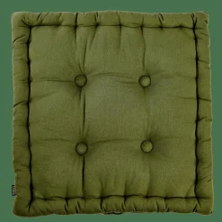 ALDA Cojín Colchón Verde Oscuro|CASA