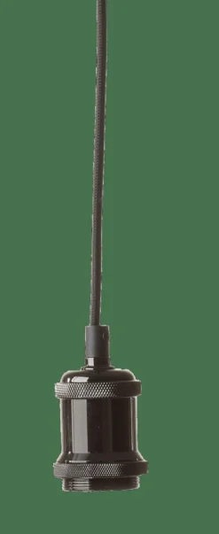 ALU Lámpara Colgante Negro, Metal|CASA Clearance