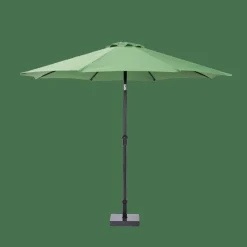 ALU Parasol Sin Pie Verde|CASA