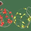 ARO Guirnalda Con 20 Leds 2 Diseños Rojo, Verde|CASA Hot