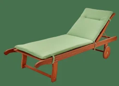AZUR Cojines De Jardín Para Tumbona Verde|CASA Discount