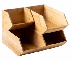 BAMBOO Caja Para Pañuelos Natural|CASA