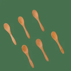 BAMBOO Cucharillas Juego De 6 Natural|CASA