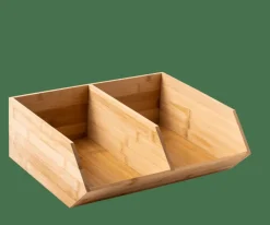 BAMBOO Organizador Apilable Natural|CASA Clearance