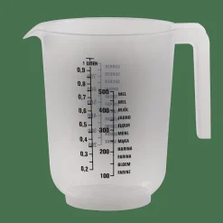 BASIC Vaso Graduado 1L Transparente|CASA Hot