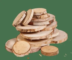 BIRCH Madera Abedul Deco 15 Unidades Natural|CASA Discount