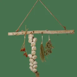 BIRCH Rama Con 7 Ganchos Natural|CASA Discount