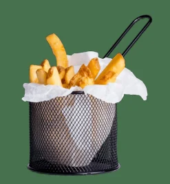 BLACK Cesta Para Servir Negro|CASA Sale