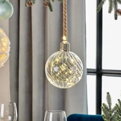 BLOXEM Bola Decorativa Con 20 Leds Transparente|CASA Hot
