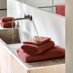 B-LUX Toalla De Baño Rojo|CASA