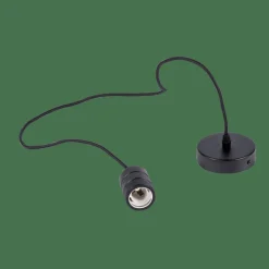 CALEX Cable E27 Negro|CASA