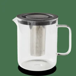 CHAI Tetera 1,5 L Negro, Transparente|CASA Outlet