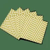 CHEVRON 20 Servilletas Verde|CASA Outlet