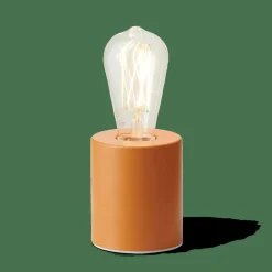 COLLEGE Lámpara De Mesa E27 Terracota|CASA Outlet