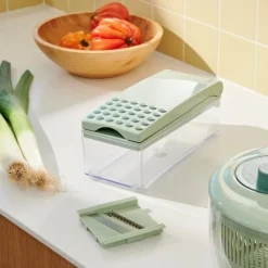 CUISINO Espátula Juego De 2 Menta, Verde Oscuro|CASA Discount