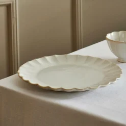 DAHLIA Plato Blanco|CASA New