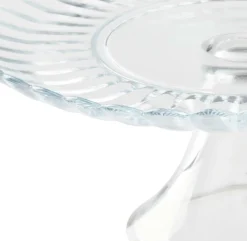 DAHLITA Fuente Para Tarta Transparente|CASA Outlet