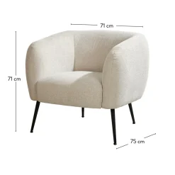 DAVI Butaca Color Hueso|CASA Online