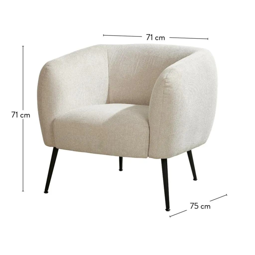 DAVI Butaca Color Hueso|CASA Online