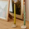 DUO Vela Candelabro Vela Candelabro Amarillo|CASA Outlet