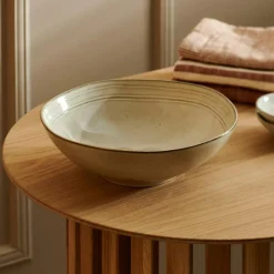EARTH MARL Cuenco 1,5 L Crema|CASA