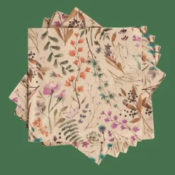 ECO DRIED FLOWER Paquete De 20 Servilletas Multicolor|CASA Online