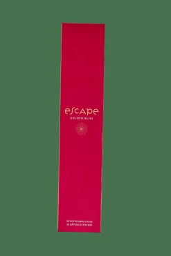 ESCAPE GOLDEN BLISS Incienso 30 Palillos Burdeos|CASA Hot
