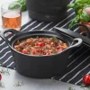 FERO Cazuela Para Horno Con Tapa 80 CL Negro|CASA Online