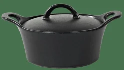 FERO Cazuela Para Horno Con Tapa 80 CL Negro|CASA Online