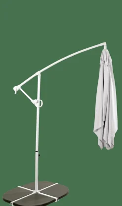 FIJI Parasol Colgante Sin Pie Gris Claro|CASA New