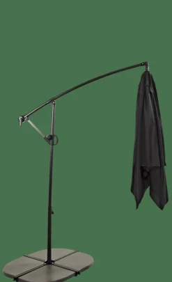 FIJI Parasol Colgante Sin Pie Negro|CASA Clearance