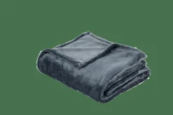 FLANELLA Manta Gris|CASA Online