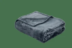 FLANELLA Manta Gris|CASA
