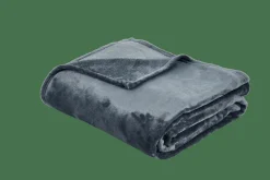 FLANELLA Manta Gris|CASA