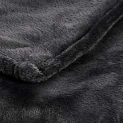 FLANELLA Manta Gris Oscuro|CASA Online