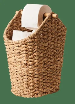 FLORES Soporte Rollos WC Revistero Natural|CASA Hot