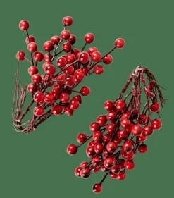 FOAM Bayas Decorativas Juego De 12 Rojo|CASA Best
