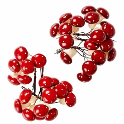 FOAM Calabazas Deco Juego De 12 Rojo|CASA Clearance