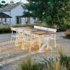 FORMAX & MAVAS Conjunto De Jardín Natural/blanco|CASA Discount