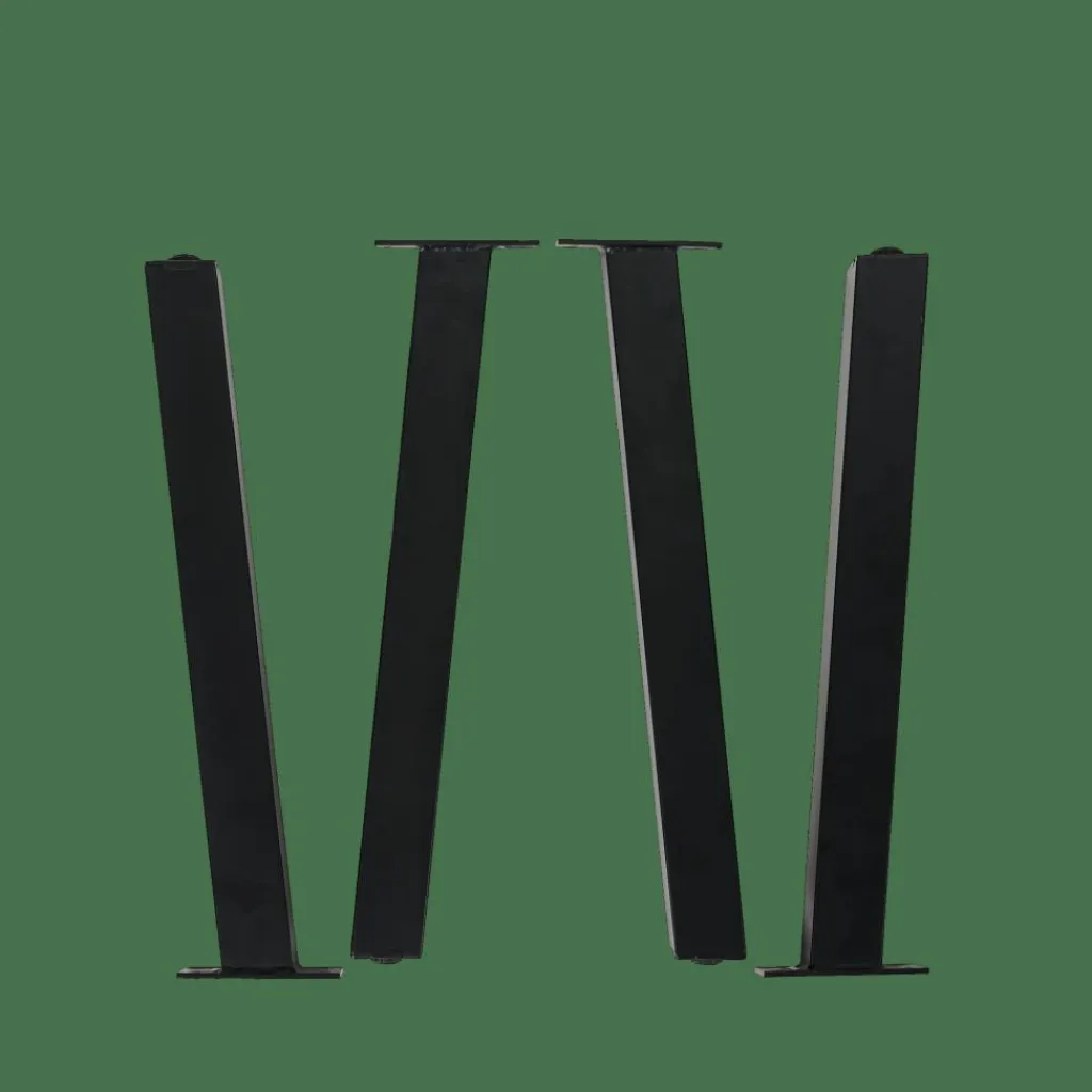 FORMAX Mesa De Jardín Con Patas Negro|CASA Clearance