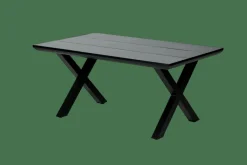 FORMAX Mesa De Jardín Con Patas En A Negro|CASA New