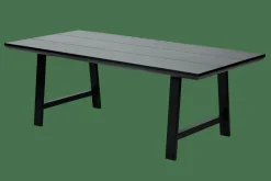 FORMAX Mesa De Jardín Con Patas En A Negro|CASA New